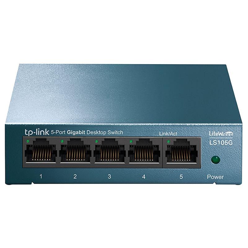 TP-LINK - SWITCH 5 PORTE GIGABIT METAL