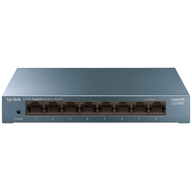 TP-LINK - SWITCH 8 PORTE GIGABIT METAL