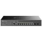 TP-LINK - SWITCH L2 8PORTE GIGABIT+2SFP