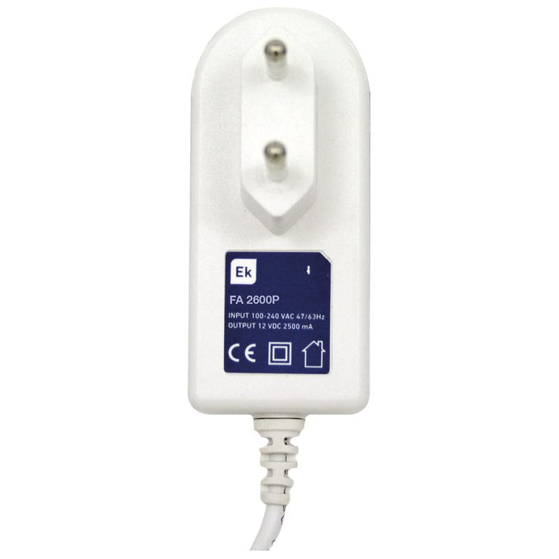 ELCART DISTRIBUTION - ALIMENTATORE 12V 2600MAH FA2600P