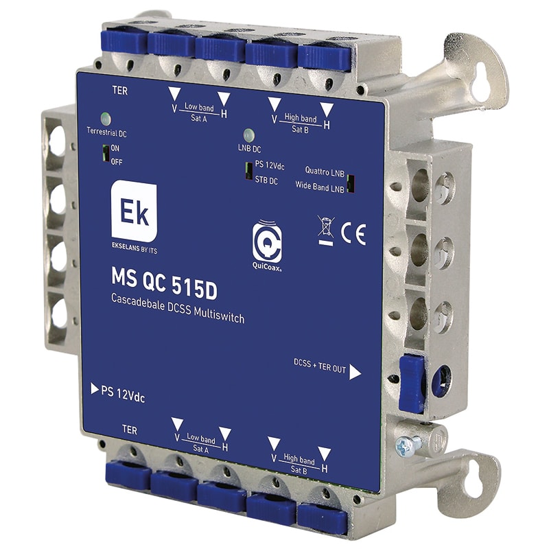 ELCART DISTRIBUTION - MULTISWITCH 5IN 5OUT + 1DCSS