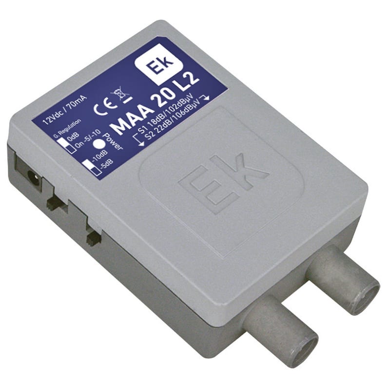 ELCART DISTRIBUTION - MICRO AMPL.CON CONNETTORE IEC L2