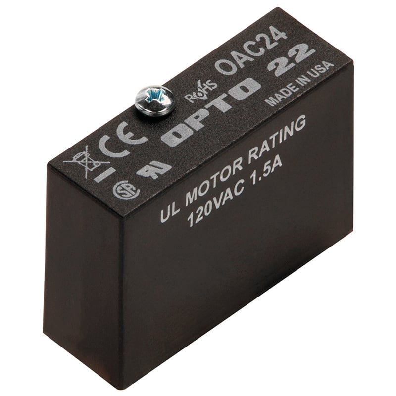 ELCART DISTRIBUTION - OAC24 MODULO I/O 12-140VAC 24V 915011000