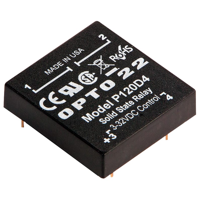 ELCART DISTRIBUTION - P120D4 RELE SSR 120VAC 4A PMODEL 915014700