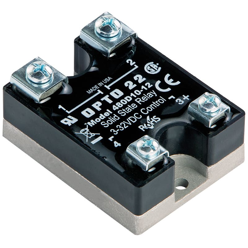 ELCART DISTRIBUTION - 480D10-12 RELE SSR 480VAC 10A 915014900