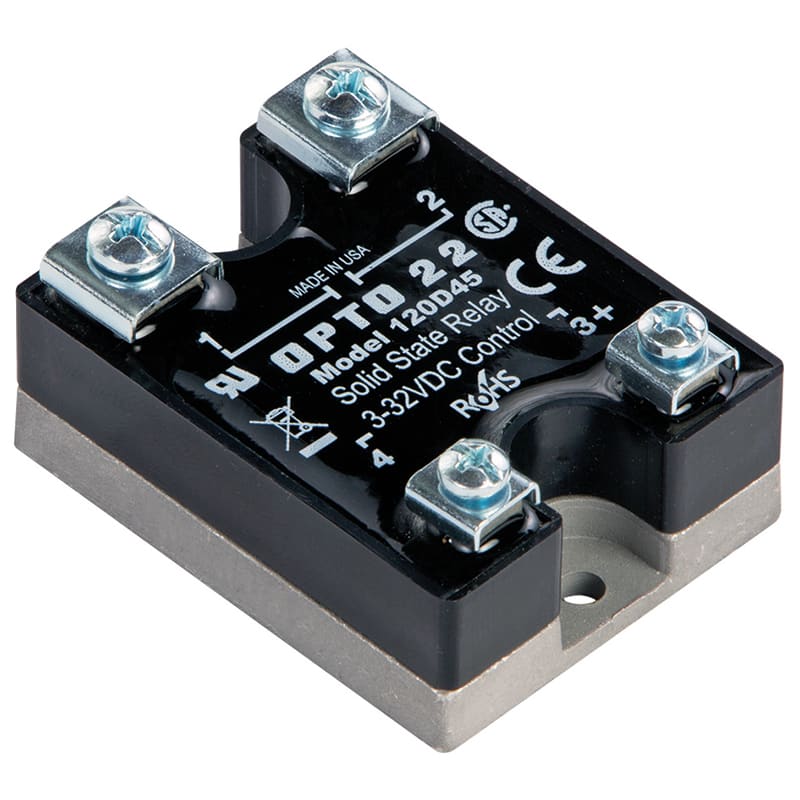 ELCART DISTRIBUTION - 120D45 RELE SSR 120VAC 45A