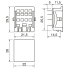 ELCART DISTRIBUTION - PT78601 ZOCCOLO C/S RELE' SERIEPT