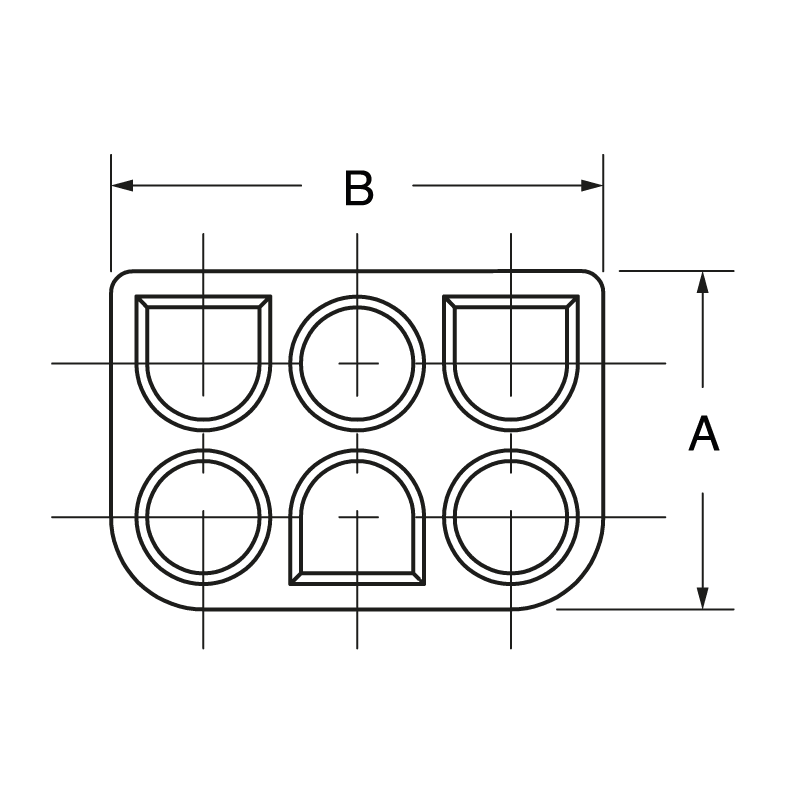 ELCART DISTRIBUTION - 794273-1 GUARNIZ. IP X UMTLK 4P