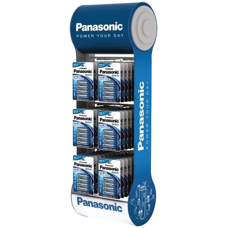 ELCART DISTRIBUTION - ESPOSITORE PANASONIC  6 GANCI