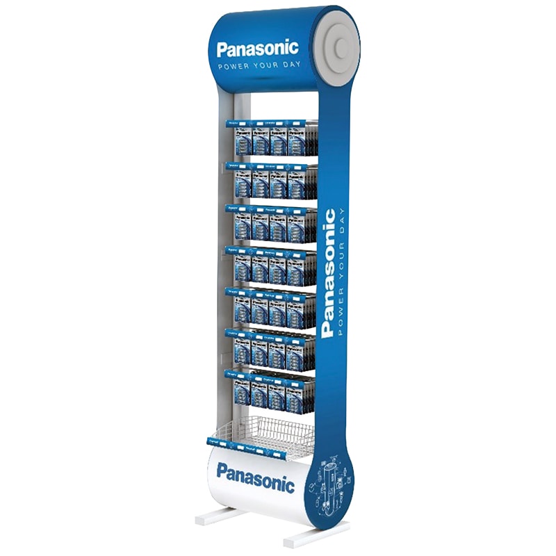 ELCART DISTRIBUTION - ESPOSITORE PANASONIC 28 GANCI
