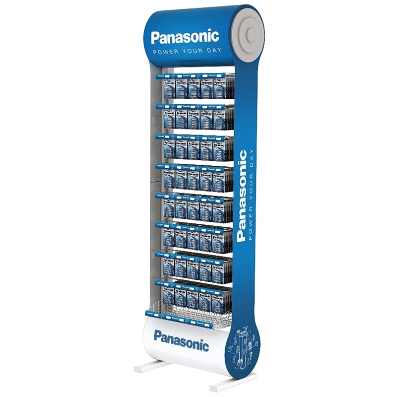 ELCART DISTRIBUTION - ESPOSITORE PANASONIC 40 GANCI