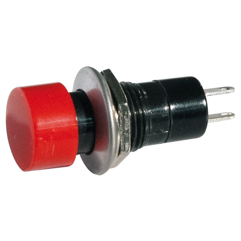 ELCART DISTRIBUTION - PULSANTE MOMENTANEO ROSSO 1A
