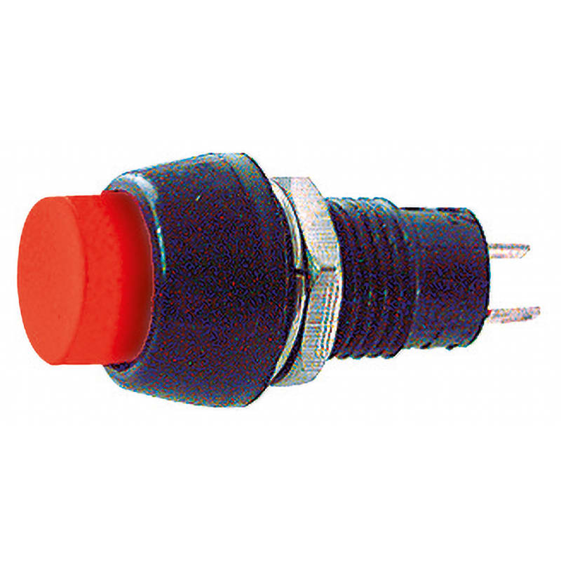 ELCART DISTRIBUTION - PULSANTE NORM.APERTO NERO