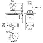 ELCART DISTRIBUTION - DEVIAT. 2 SC.3 POS. 10A ON-OFF-ON