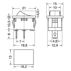 ELCART DISTRIBUTION - INTERRUT.UNIPOL. MINIAT. NERO 6A 040716000