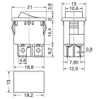 ELCART DISTRIBUTION - INTERR. BIPOL. LUMIN. ROSSO 6A 040718000