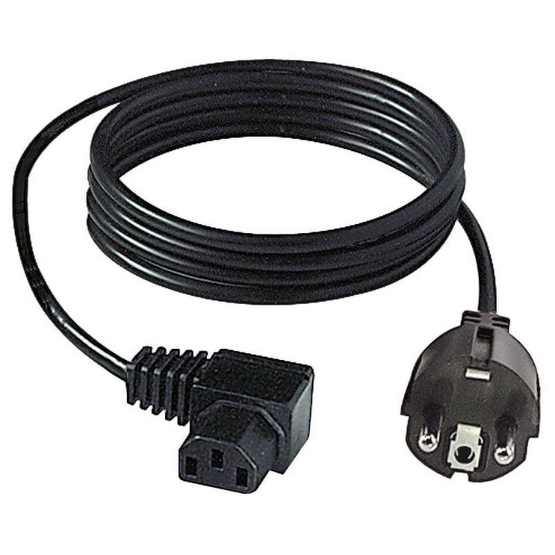 ELCART DISTRIBUTION - CAVO ALIM. SCK/C13 90^DX 3X0,75 2