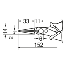 ELCART DISTRIBUTION - PINZA X ELETTR. PN-2008 *BLISTER*