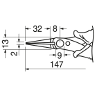 ELCART DISTRIBUTION - PINZA X ELETTR. PN-2002M*BLISTER* 070177800