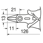ELCART DISTRIBUTION - TRONCHESE PROF.TR-5000PG*BLISTER*