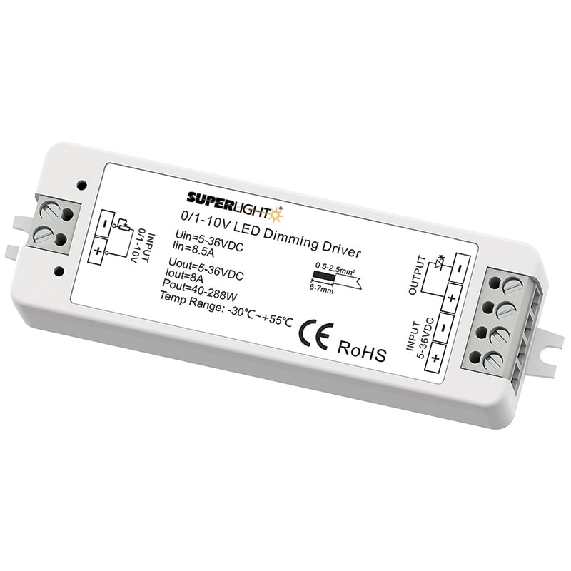 ELCART DISTRIBUTION - INTERR.DIMMER CONTR.1-10V 1CAN 8A 132208100