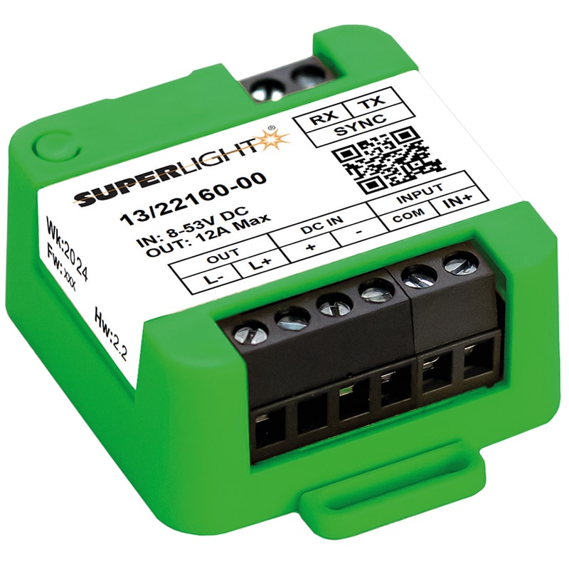 ELCART DISTRIBUTION - DIMMER SLIM PUSH 12A 12/24/48V