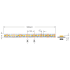 ELCART DISTRIBUTION - STRISCIA LED 13W/M BCC 12V IP20 186177500