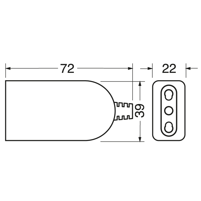 ELCART DISTRIBUTION - PRESA VOLANTE BIPASSO 10/16A NERA