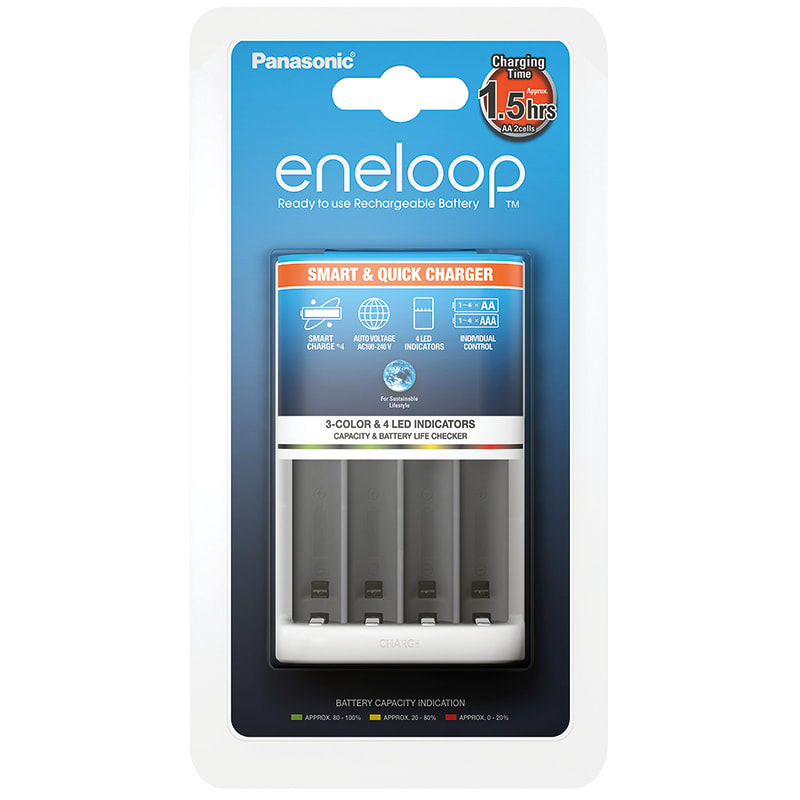 ELCART DISTRIBUTION - CARICABATTER. AA/AAA BASE ENELOOP 300907500