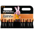 ELCART DISTRIBUTION - 8 PZ BATTERIA STILO 1,5V DURACELL 302406200