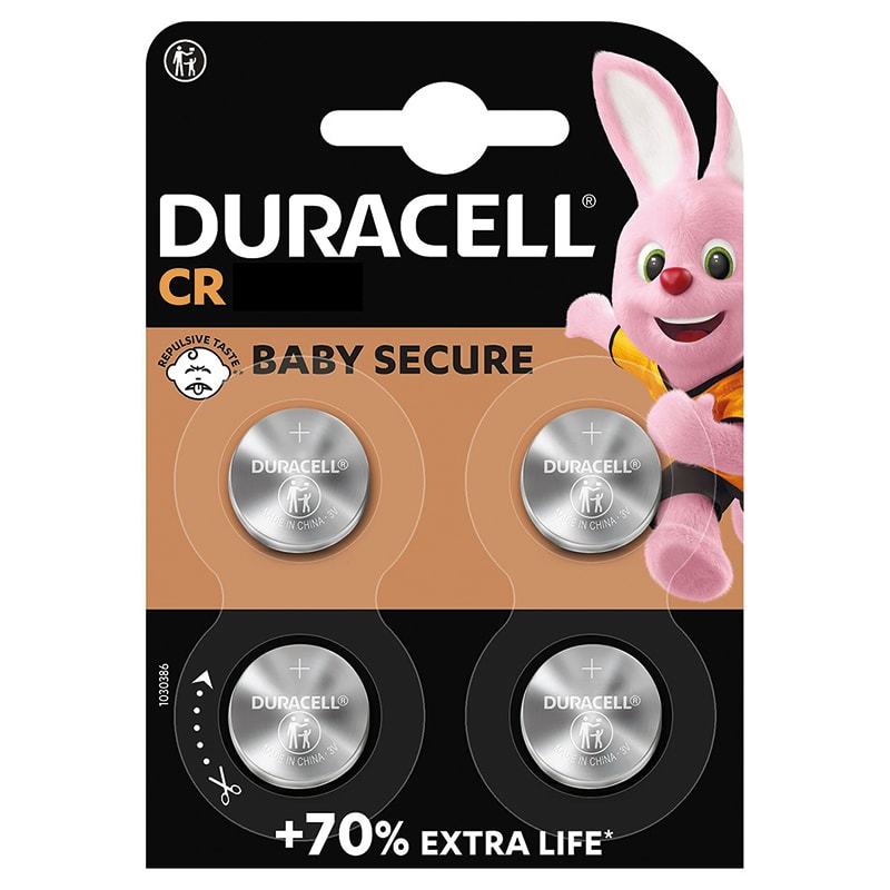 ELCART DISTRIBUTION - 4 PILE AL LITIO 3V 2016 DURACELL 302603400