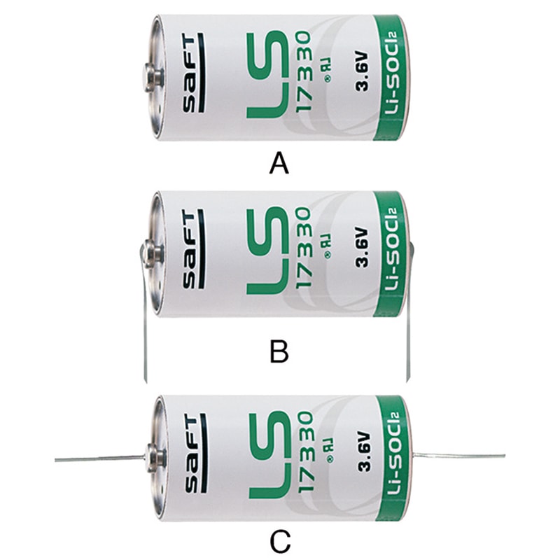 ELCART DISTRIBUTION - P.LITIO SAFT 2/3A LS17330 3,6V 302816000