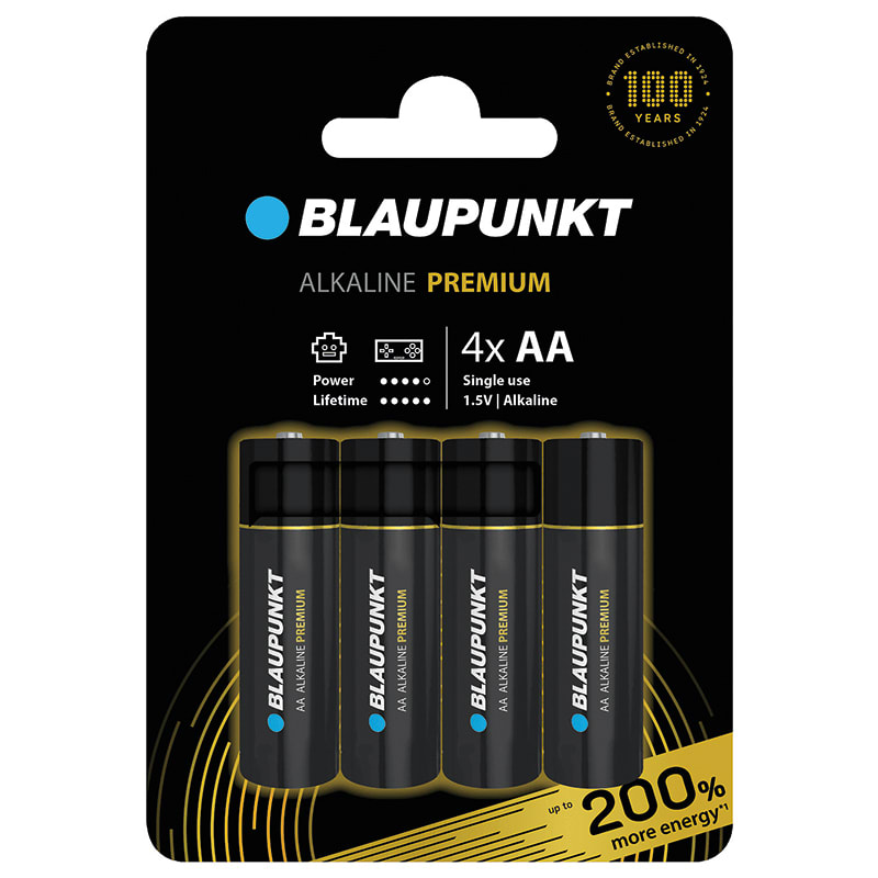 ELCART DISTRIBUTION - PILA AA BLAUPUNKT ALK.PREM. BL.4