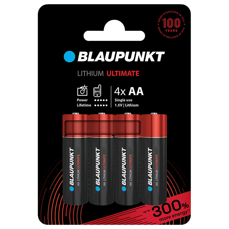 ELCART DISTRIBUTION - PILA  AA BLAUPUNKT AL LITIO  BL.4 303356000