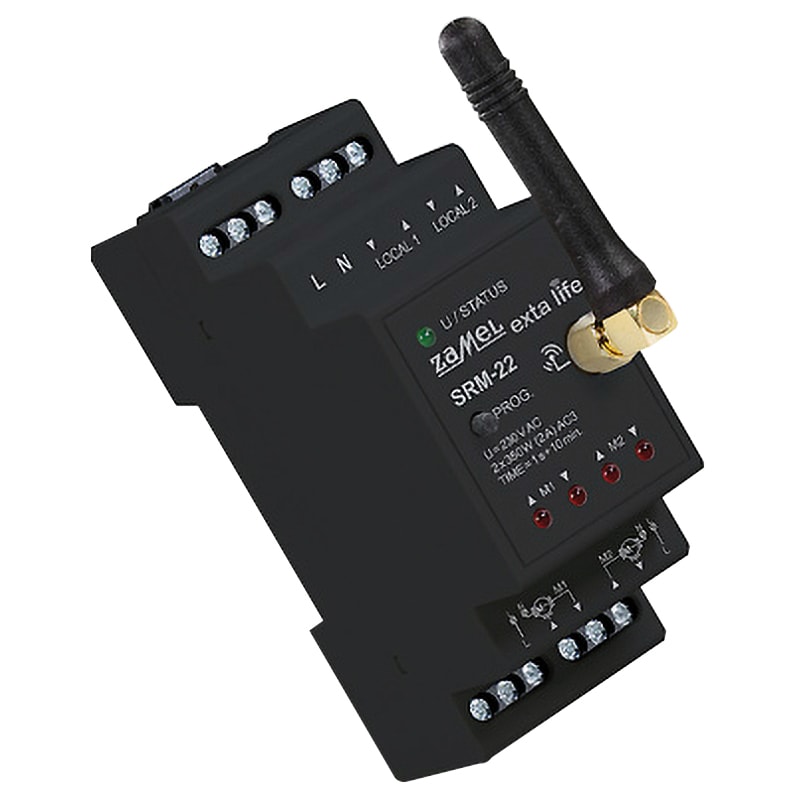 ELCART DISTRIBUTION - CONTR.TAPPARELLE 2CANALI DIN RAIL 360078000