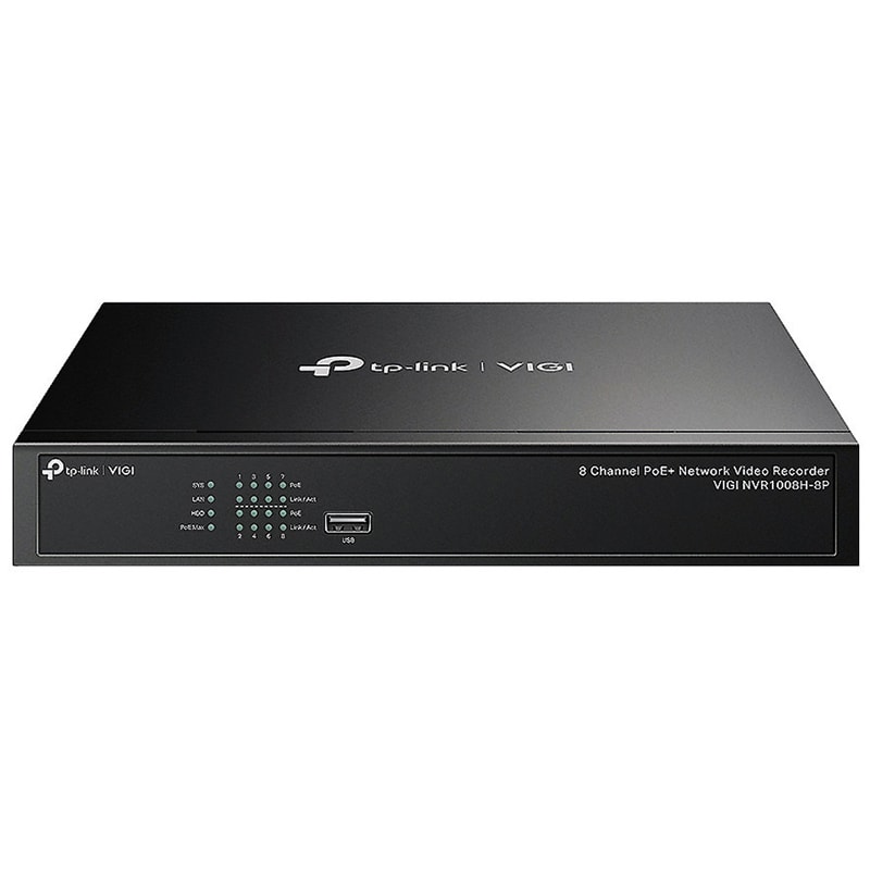 TP-LINK - VIGI NVR1008H-8P CON 8P POE+ 371611000