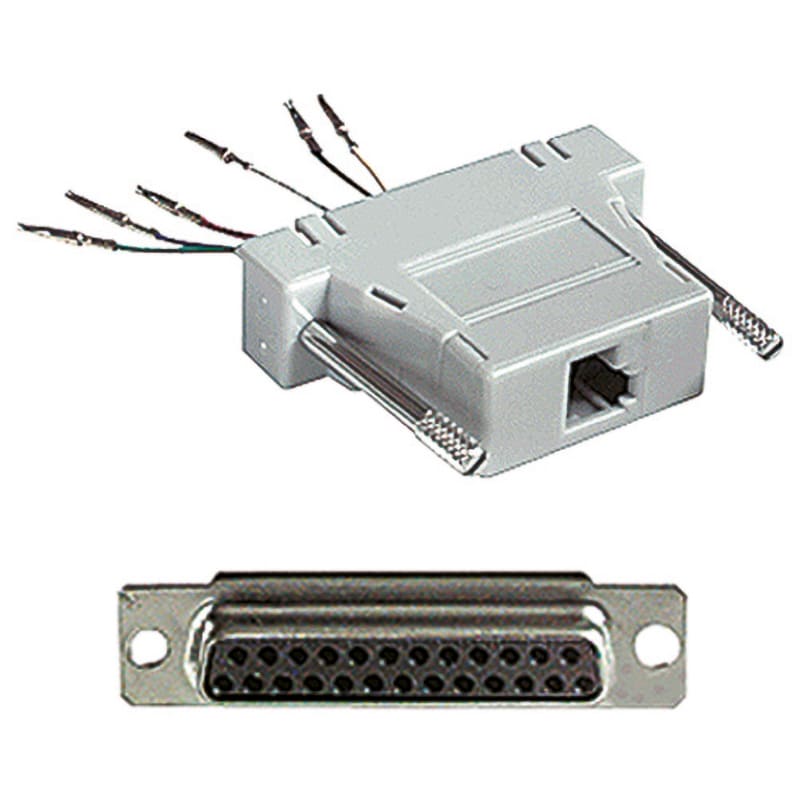 ELCART DISTRIBUTION - ADATT. 25P.MASCHIO PRESA 6P6C DEC 420754000