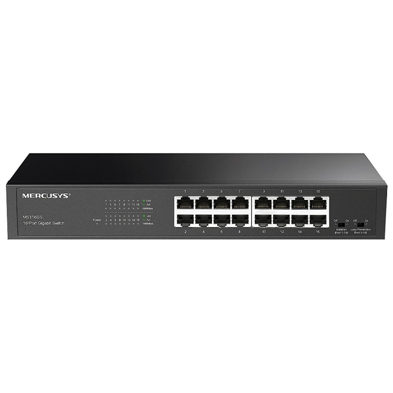 TP-LINK - MS116GS SWITCH 16 PORTE GIGABIT M 490537100