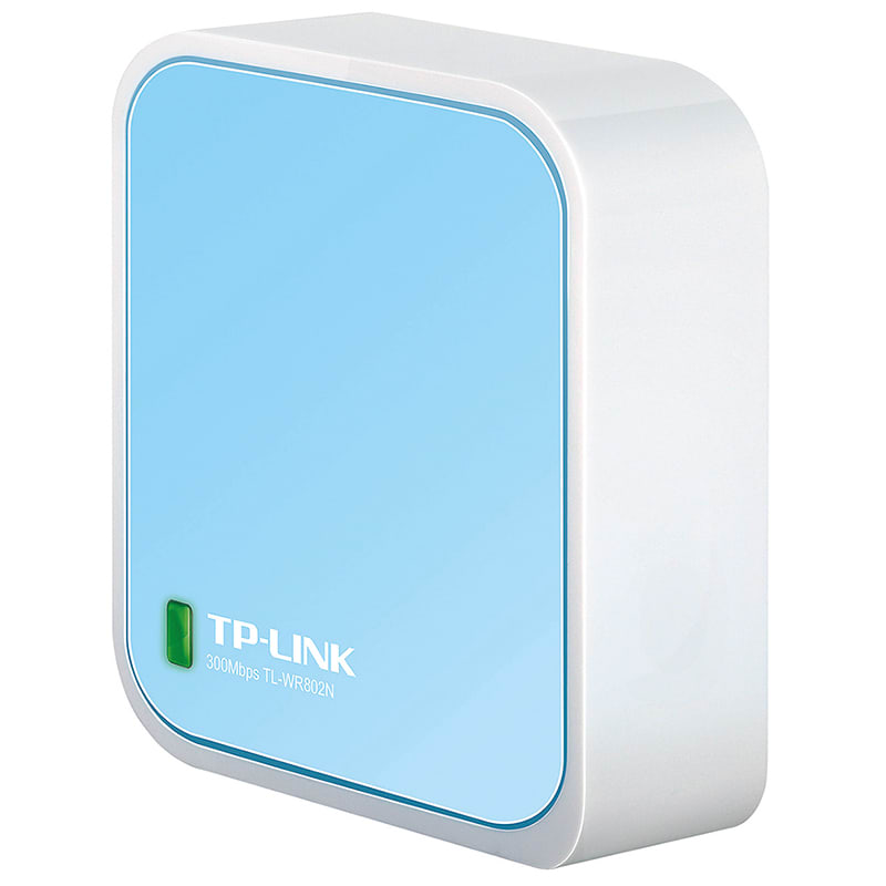 TP-LINK - TL-WR802N N300 NANO WIFI ROUTER 490605000