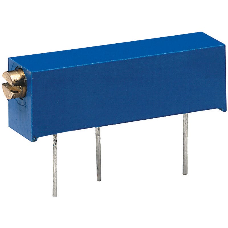 ELCART DISTRIBUTION - TRIMMER CERMET 20 GIRI 200   KOHM 020090300