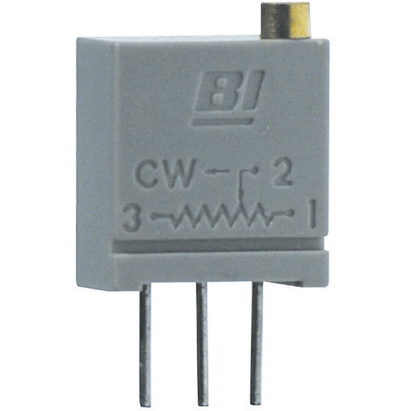 ELCART DISTRIBUTION - 67W-200K-10% TRIMMER 20 GIRI VERT