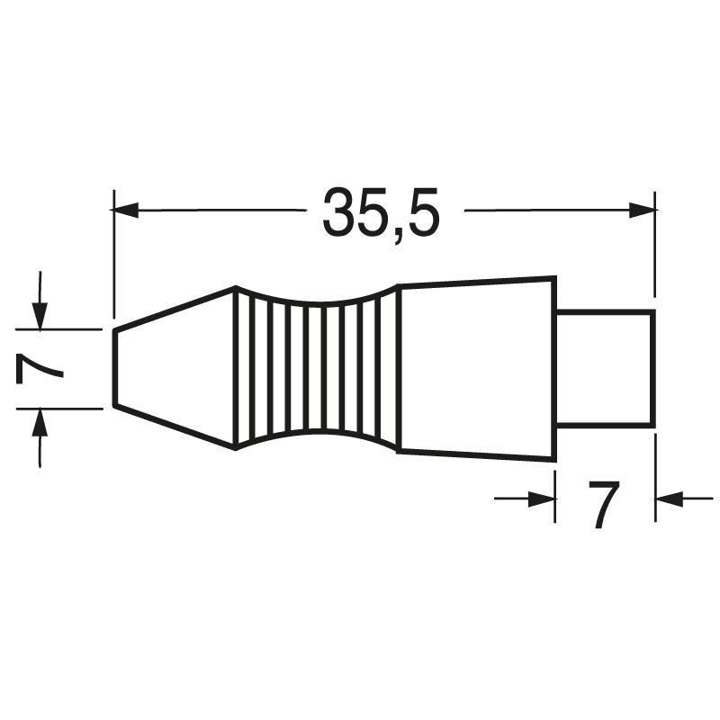 ELCART DISTRIBUTION - PRESA VOLANTE PUNTO LINEA A SALD. 040080000