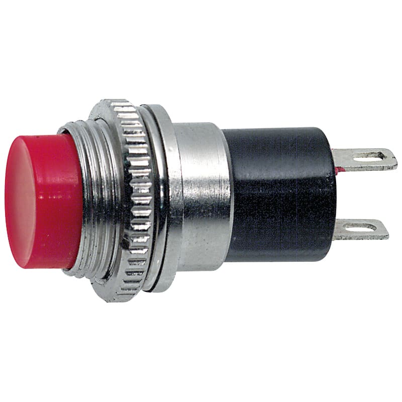 ELCART DISTRIBUTION - PULSANTE NORM.CHIUSO ROSSO 040665400