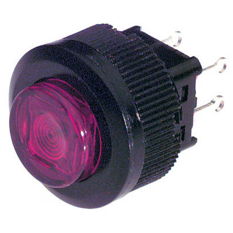ELCART DISTRIBUTION - INTERRUTT. LUMINOSO D.16MM ROSSO
