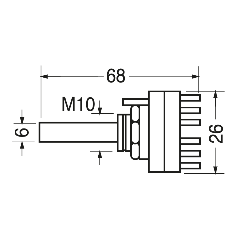 ELCART DISTRIBUTION - COMMUTAT. X C.S. 1 S. 2 VIE  6 P. 040739100