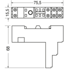 ELCART DISTRIBUTION - RT78726 ZOC.GUIDADIN RELE' RT1-2 040887700