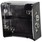 ELCART DISTRIBUTION - PORTABATTERIA X 2 PILE TORCIA 041103400