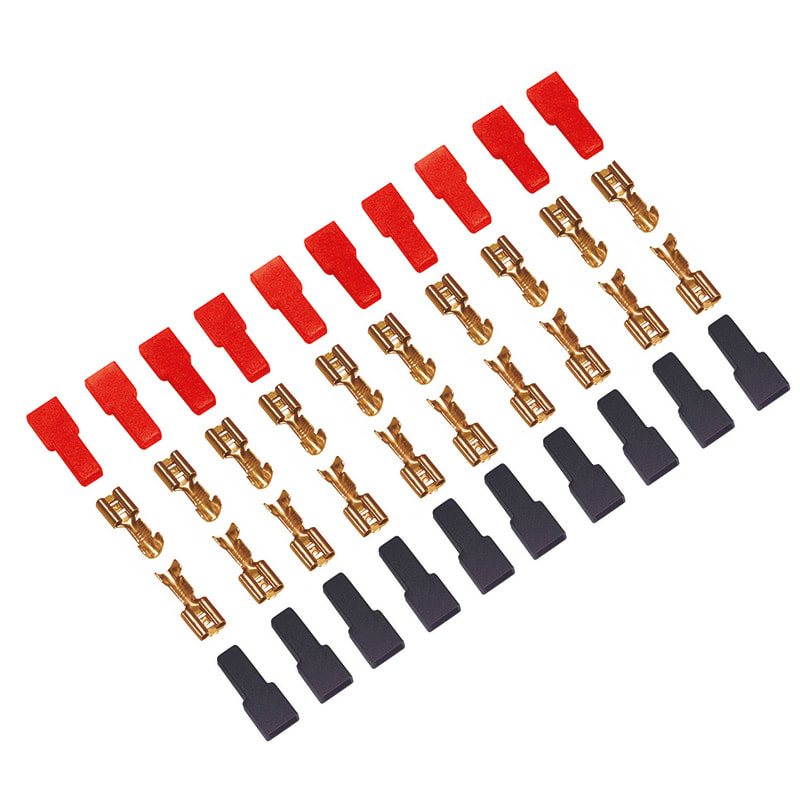 ELCART DISTRIBUTION - KIT FASTON E COPRIF. FEMMINA 6,35 041158000