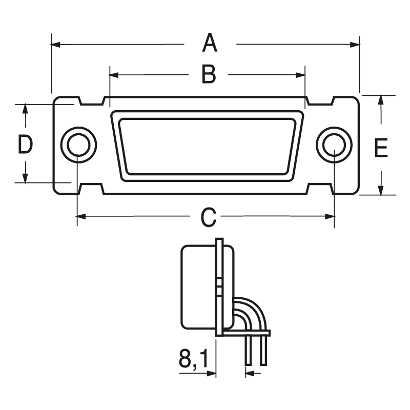 ELCART DISTRIBUTION - CONNET.SUBMIN.FEMM.ANGOLO  9 POLI