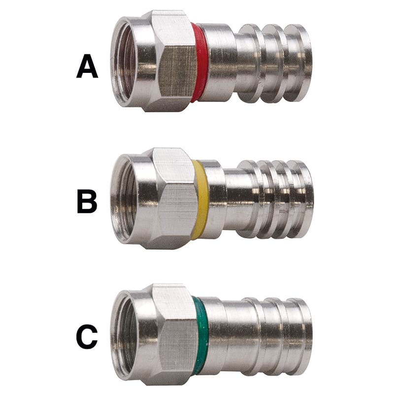 ELCART DISTRIBUTION - 20 SPINE F CRIMP.ANELLI GIALLI6MM 052443800